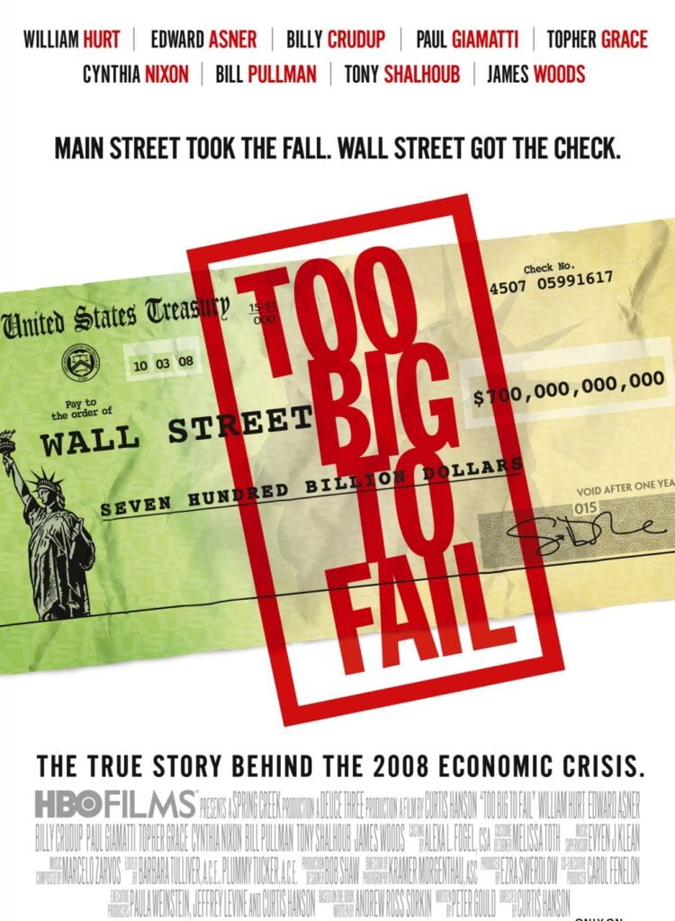 Too Big To Fail – Büyük Başarısızlık